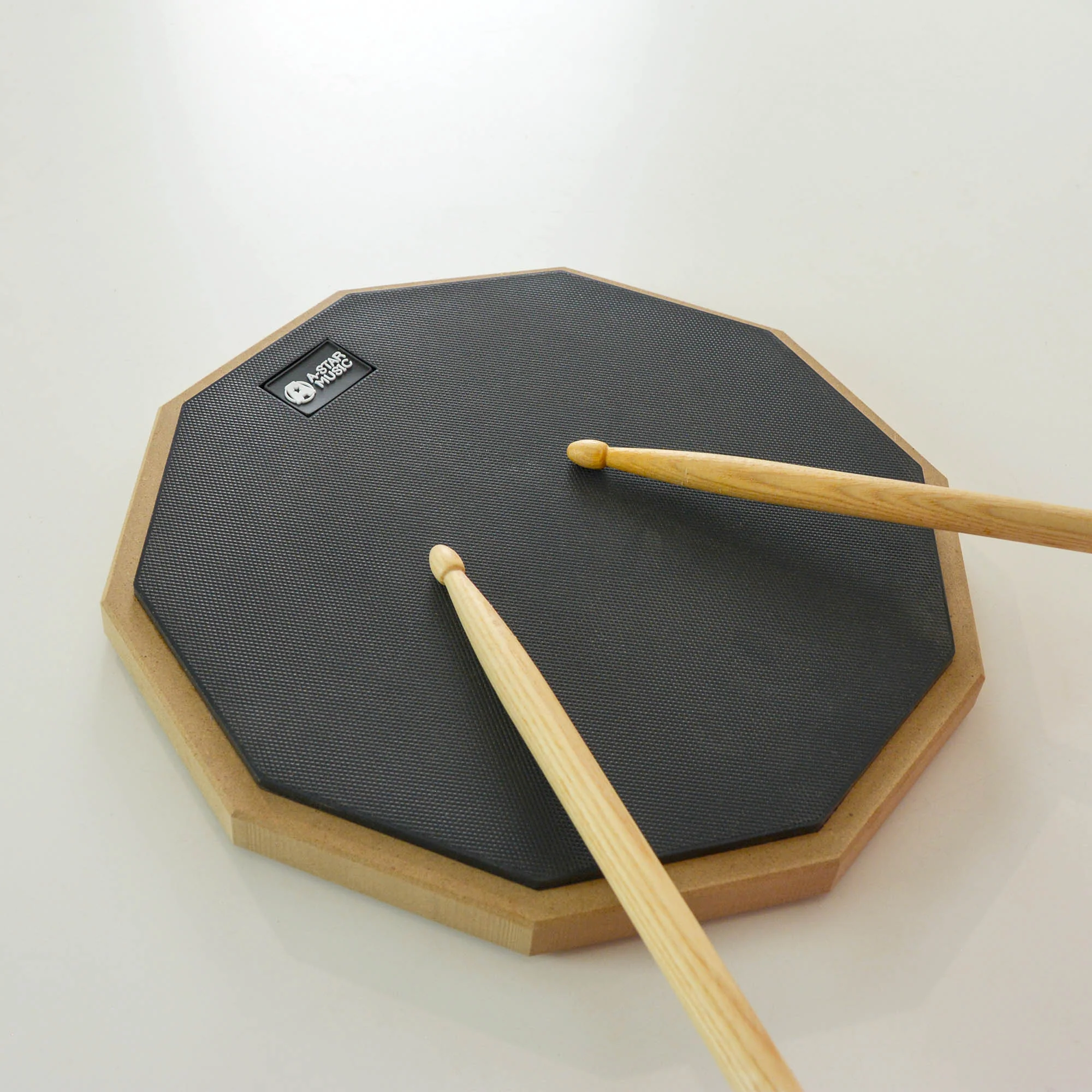 A-Star 12 Inch Drum Practice Pad and 5B Drum Sticks - Image 6
