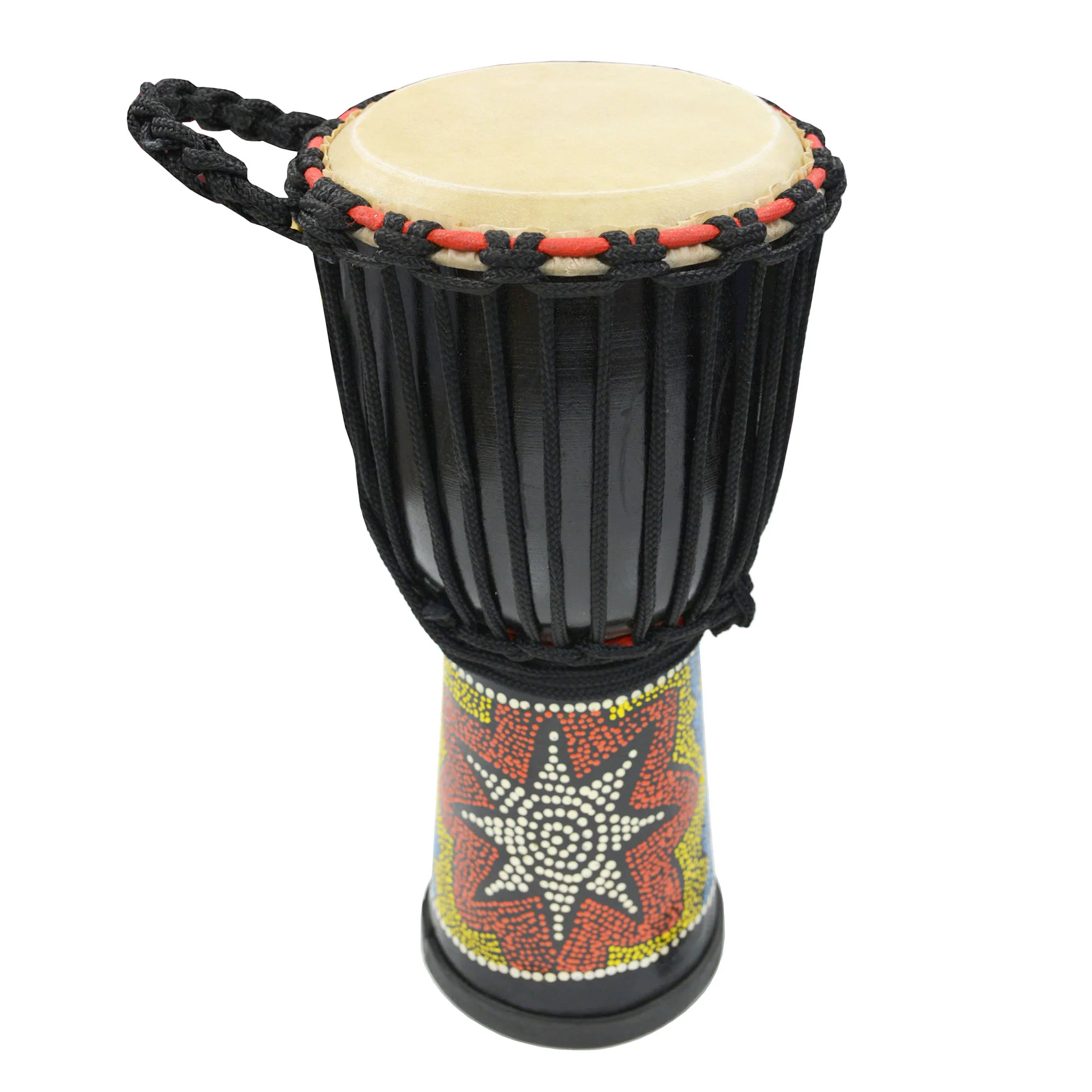 A-Star 7 inch Rope Tuned Painted Djembe